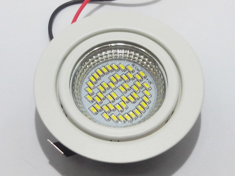 Faretto da incasso Led Camper Tondo 3W 12V Small Downled 6000K Faretto da incasso Led Camper Tondo 3W 12V Small Downled 6000K